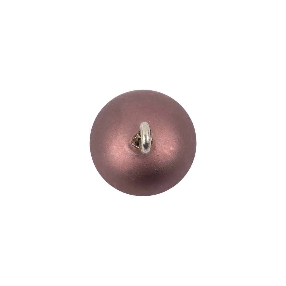 Italian Plum Iridescent Ball Shank Back Button - 22L/14mm - Joann Fabrics