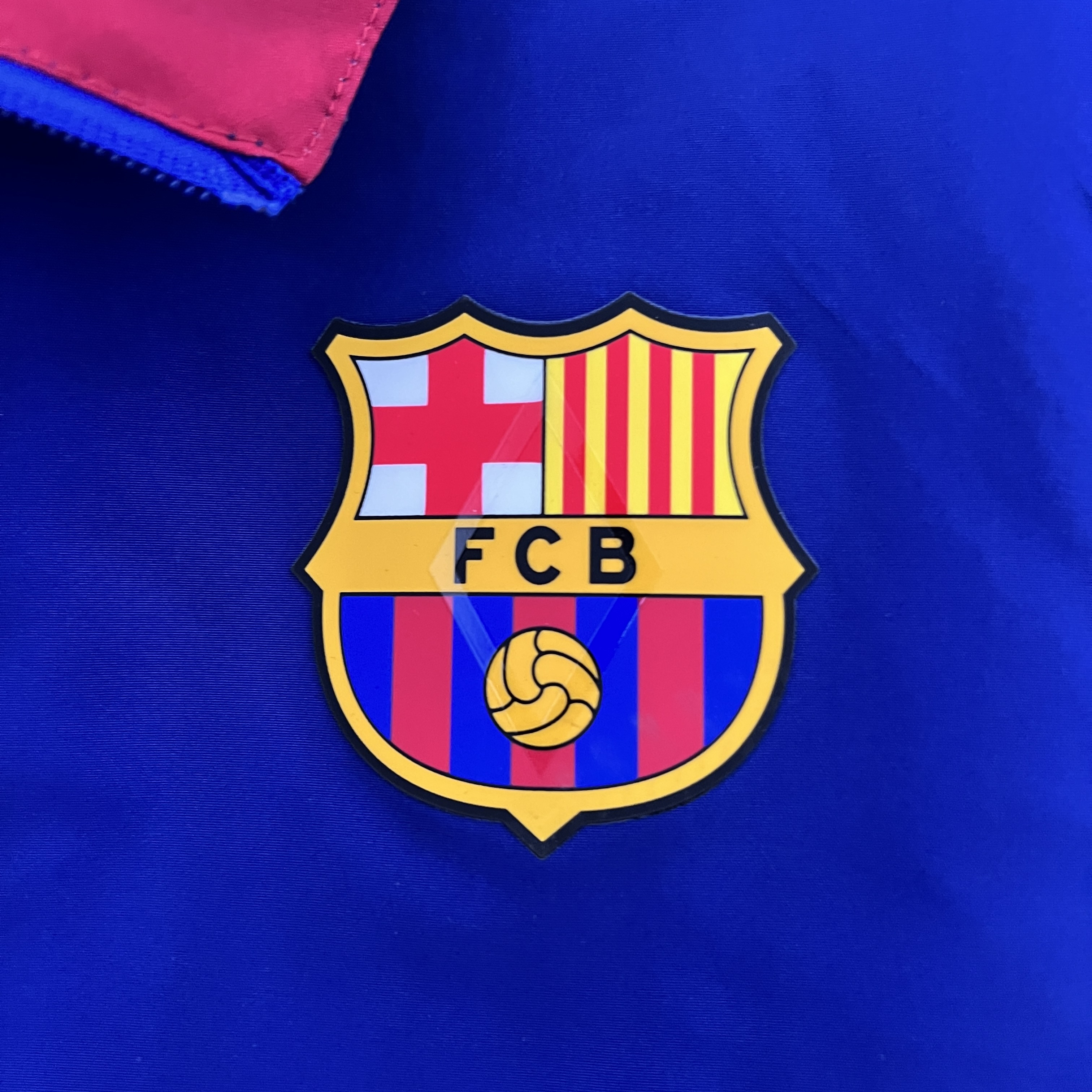 2025/2026 Barcelona Reversible Windbreaker Soccer Jersey 1:1 Thai Quality 06