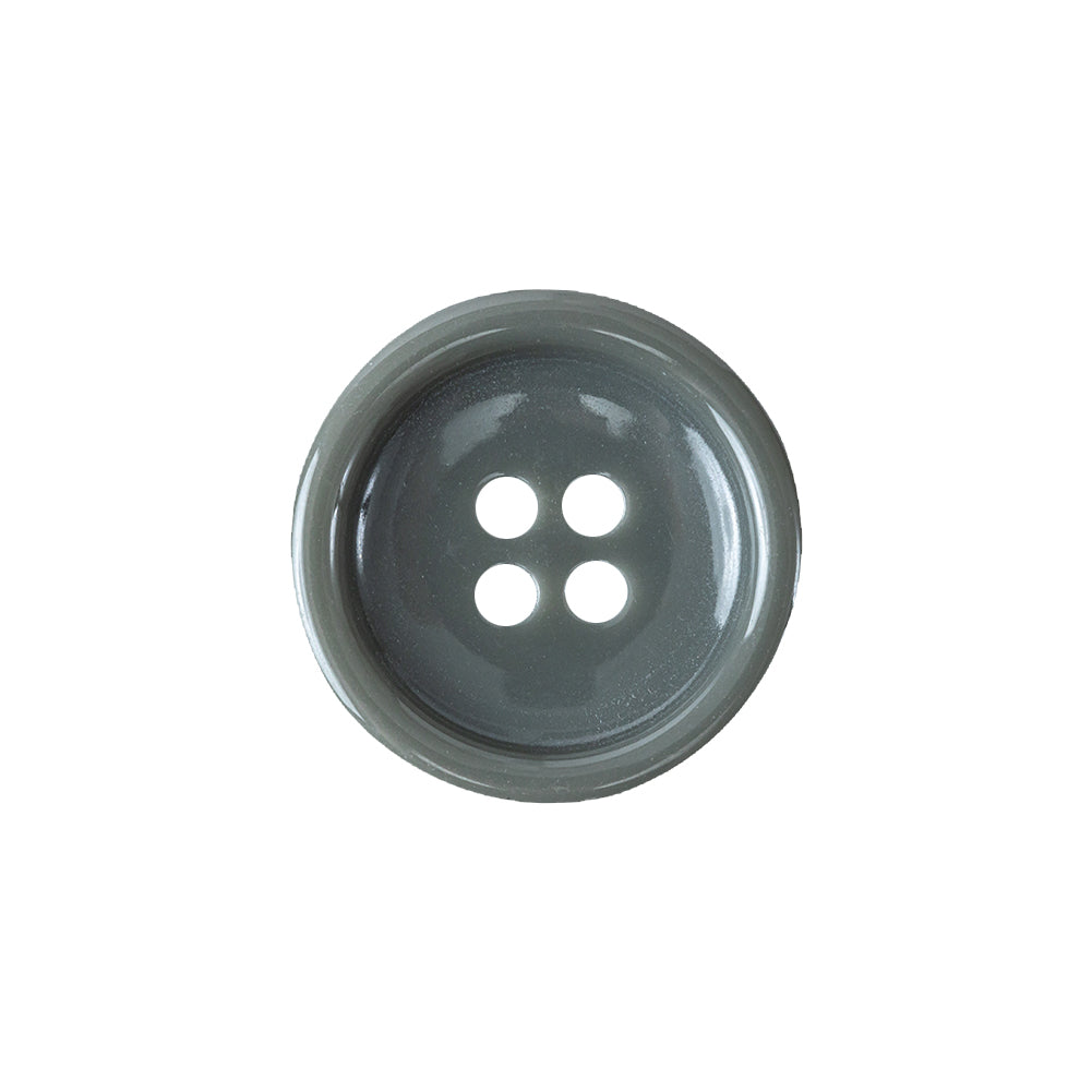 Fresh Cement Gray Shallow Plate with Pronounced Rim 4-Hole Plastic Button - 32L/20mm - Joann Fabrics