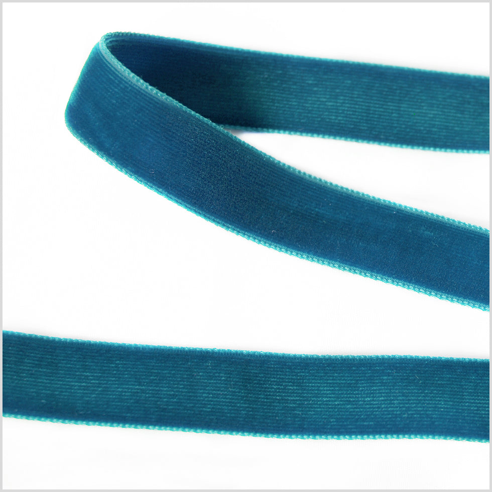Double Faced Velvet Ribbon Made in Italy - 5/8