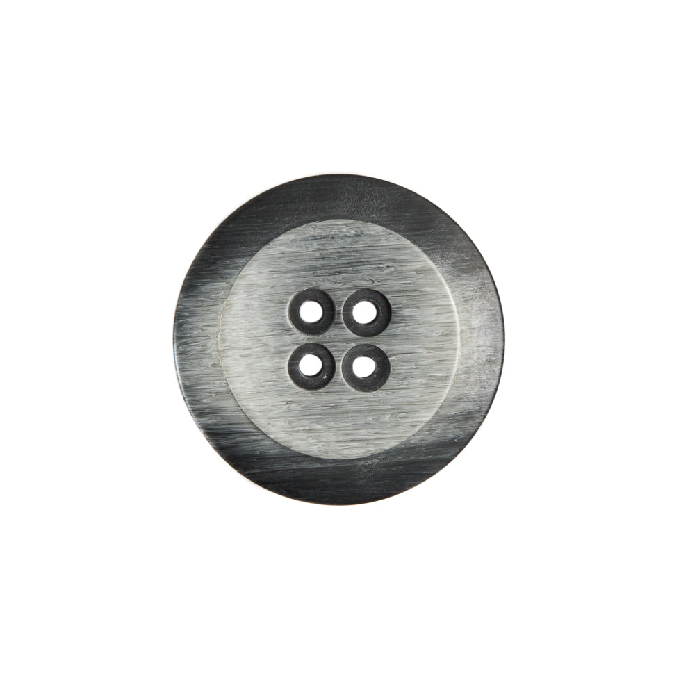 Italian Gray Plastic Button - 28L/18mm - Joann Fabrics