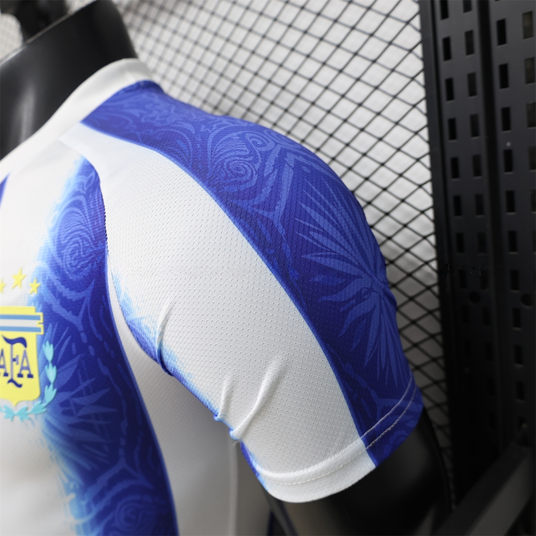 Argentina 2026 Deep Blue And White Stripes Special Jersey - Player Version - UnitedFutballJersey
