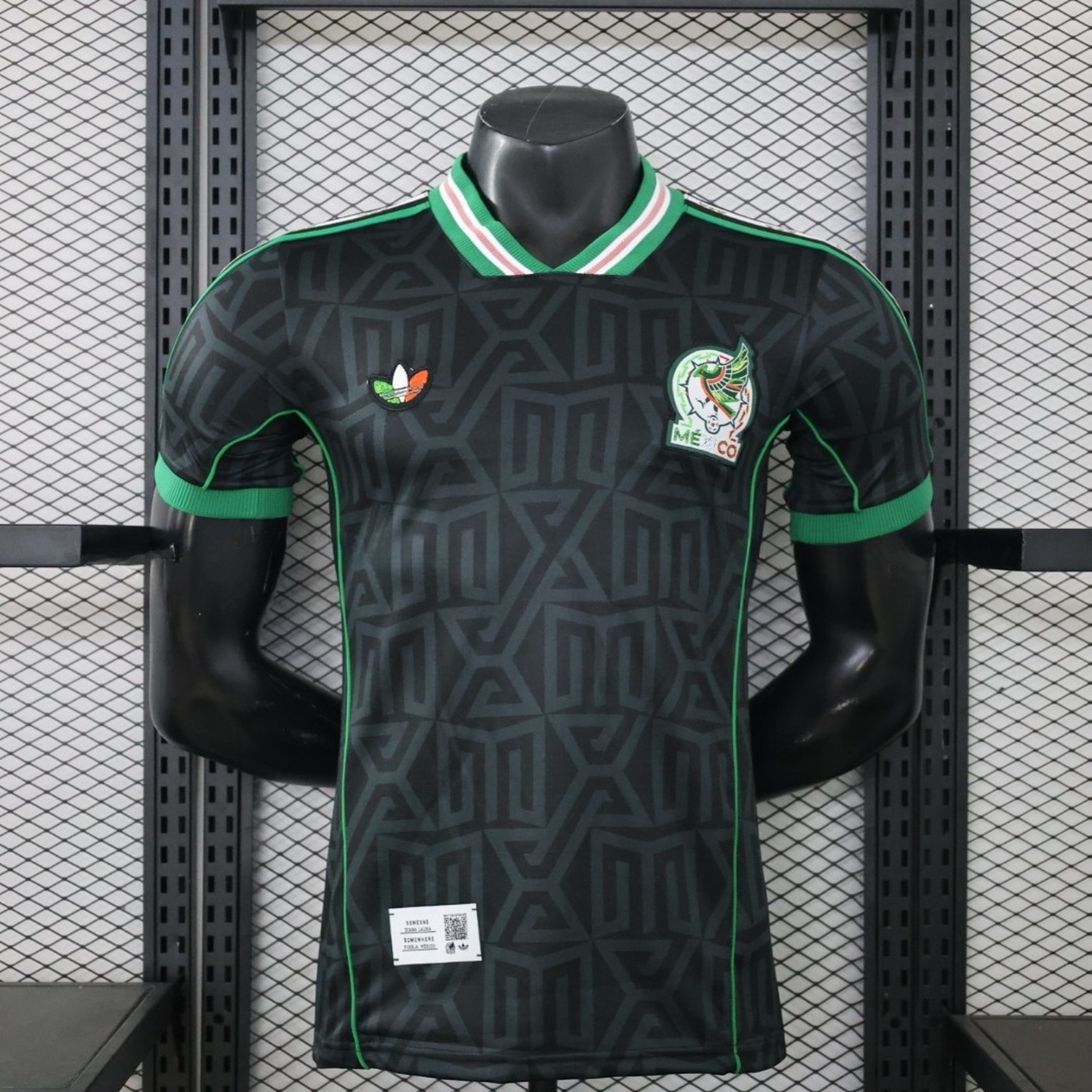 Mexico 2026 Retro Style Black Casual Jersey - UnitedFutballJersey
