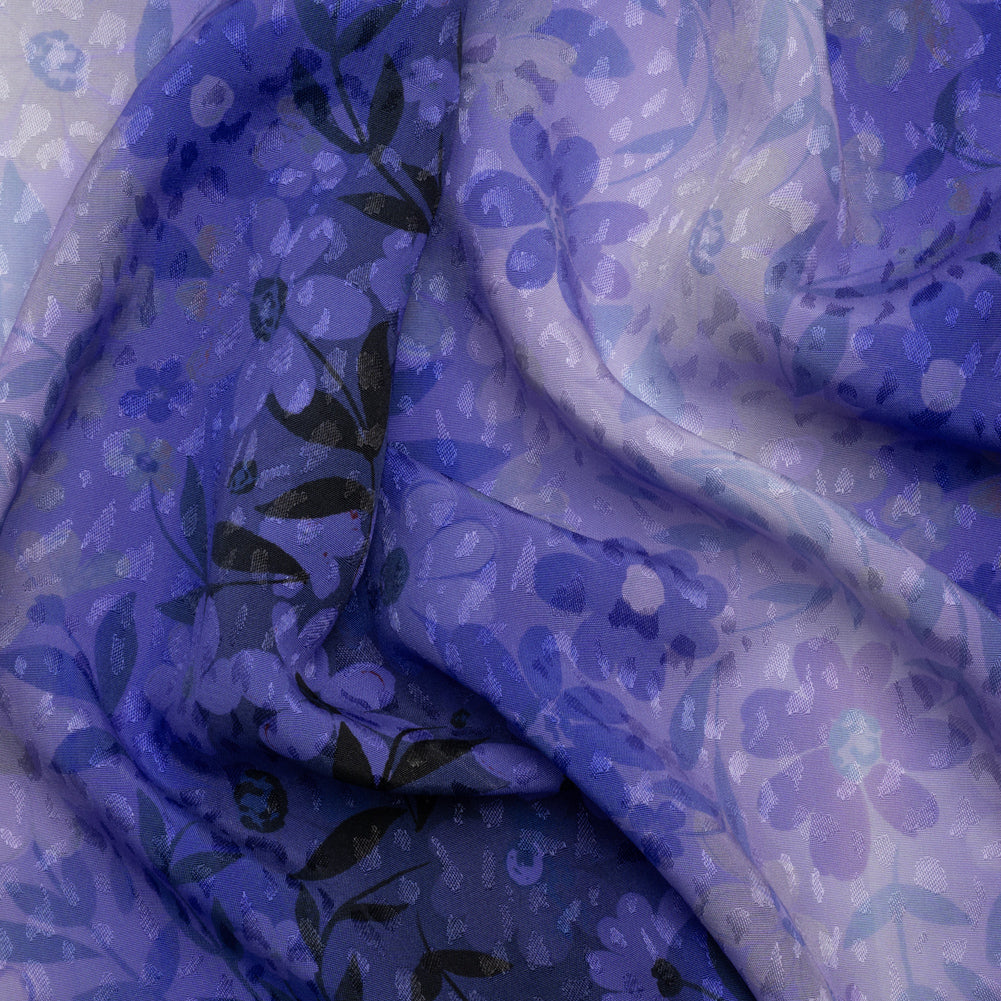 Mood Exclusive Daisies at Dusk Sustainable Animal Spots Viscose Jacquard - Joann Fabrics