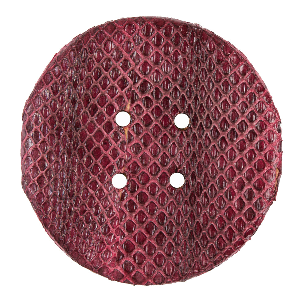 Formula One Snakeskin Covered 4-Hole Button - 96L/61mm - Joann Fabrics