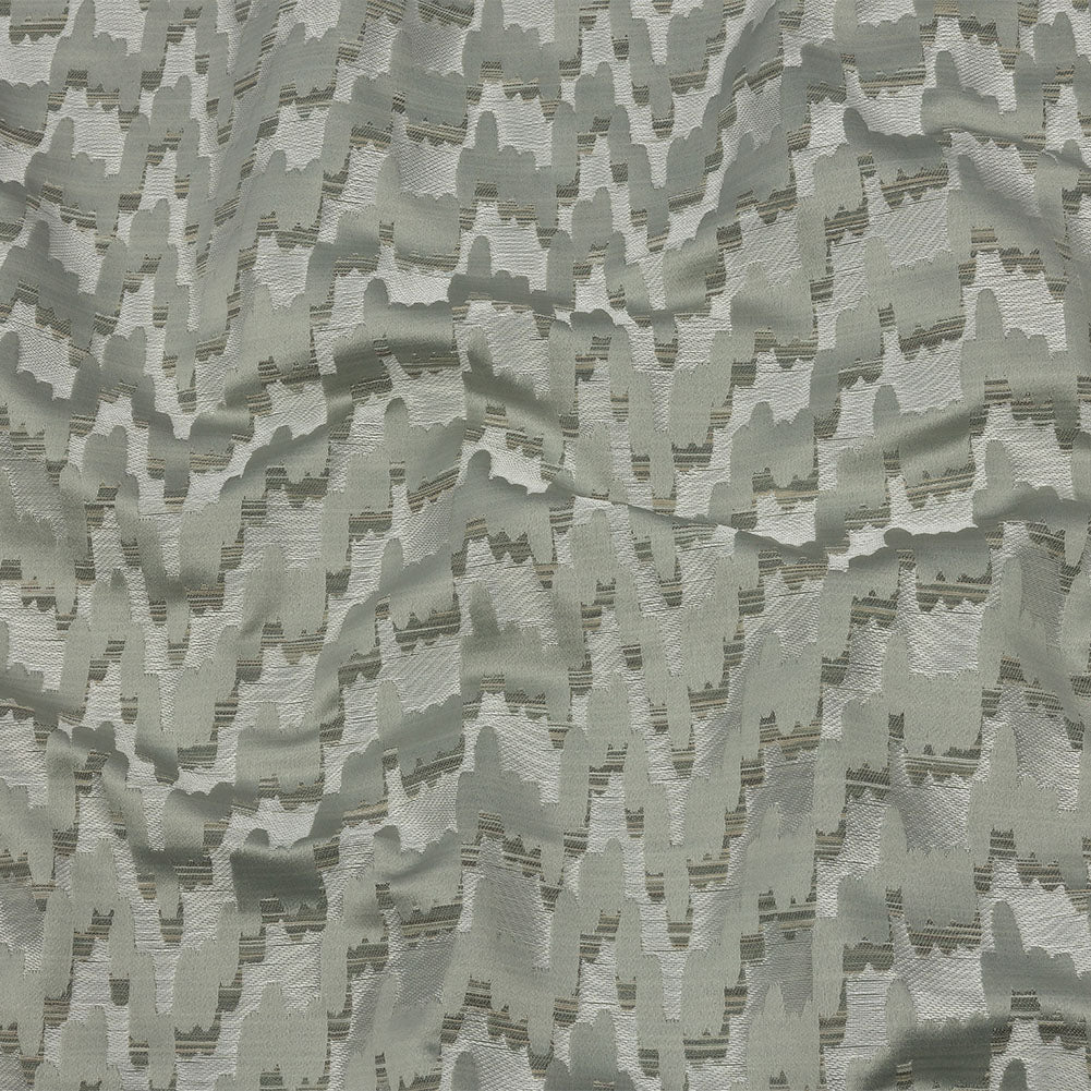 Drapery Jacquard - Spa Abstract Clouds - British Imported - Joann Fabrics