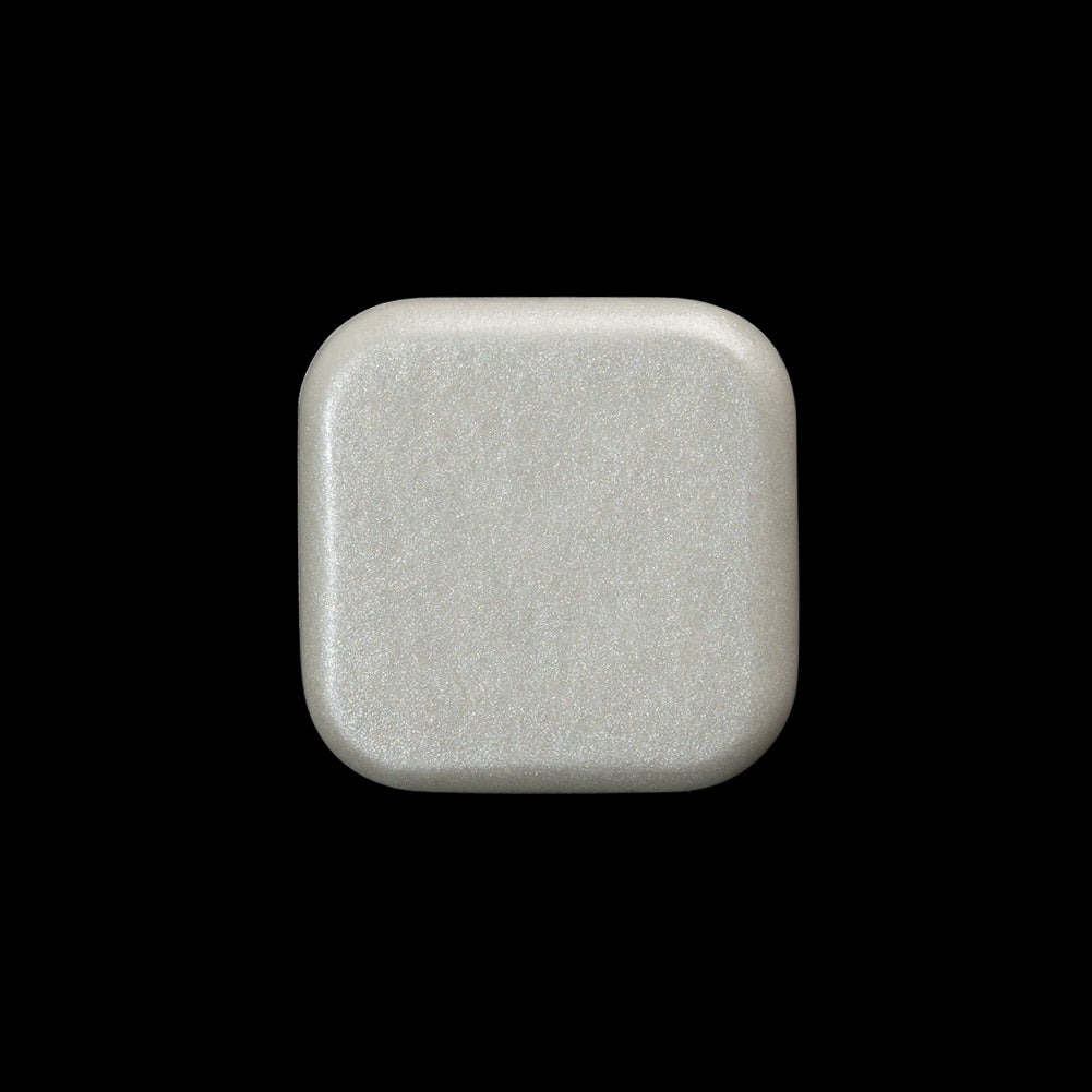 Square Plastic Shank Back Button - 30L/19mm - Off White Shimmer - Joann Fabrics