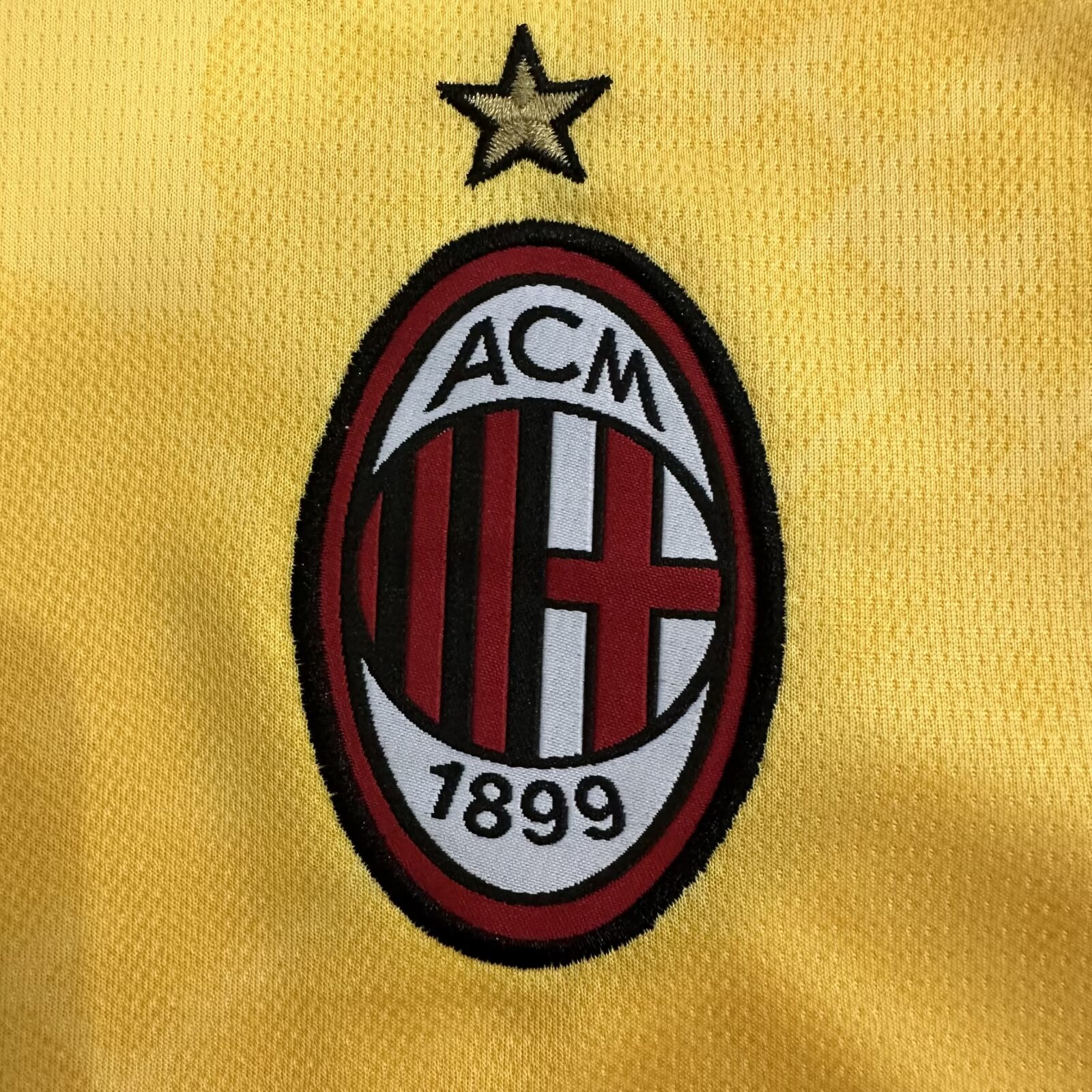 2025/2026 AC Milan Third Away Yellow Football Jersey 1:1 Thai Quality