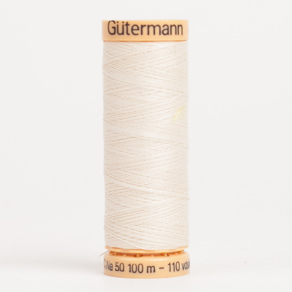 Gutermann Cotton Thread 100m - 1240 Ecru - Joann Fabrics