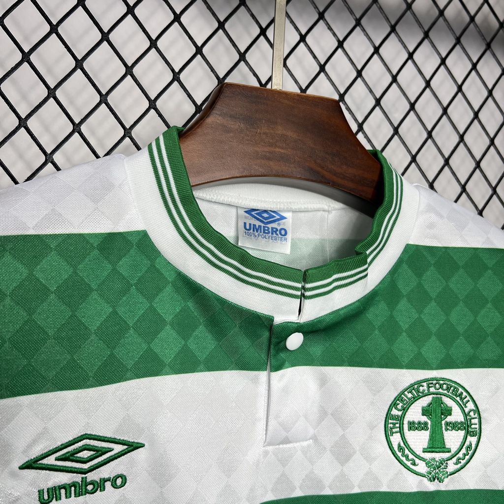 1987/1988 Retro Celtic Home Football Shirt 1:1 Thai Quality