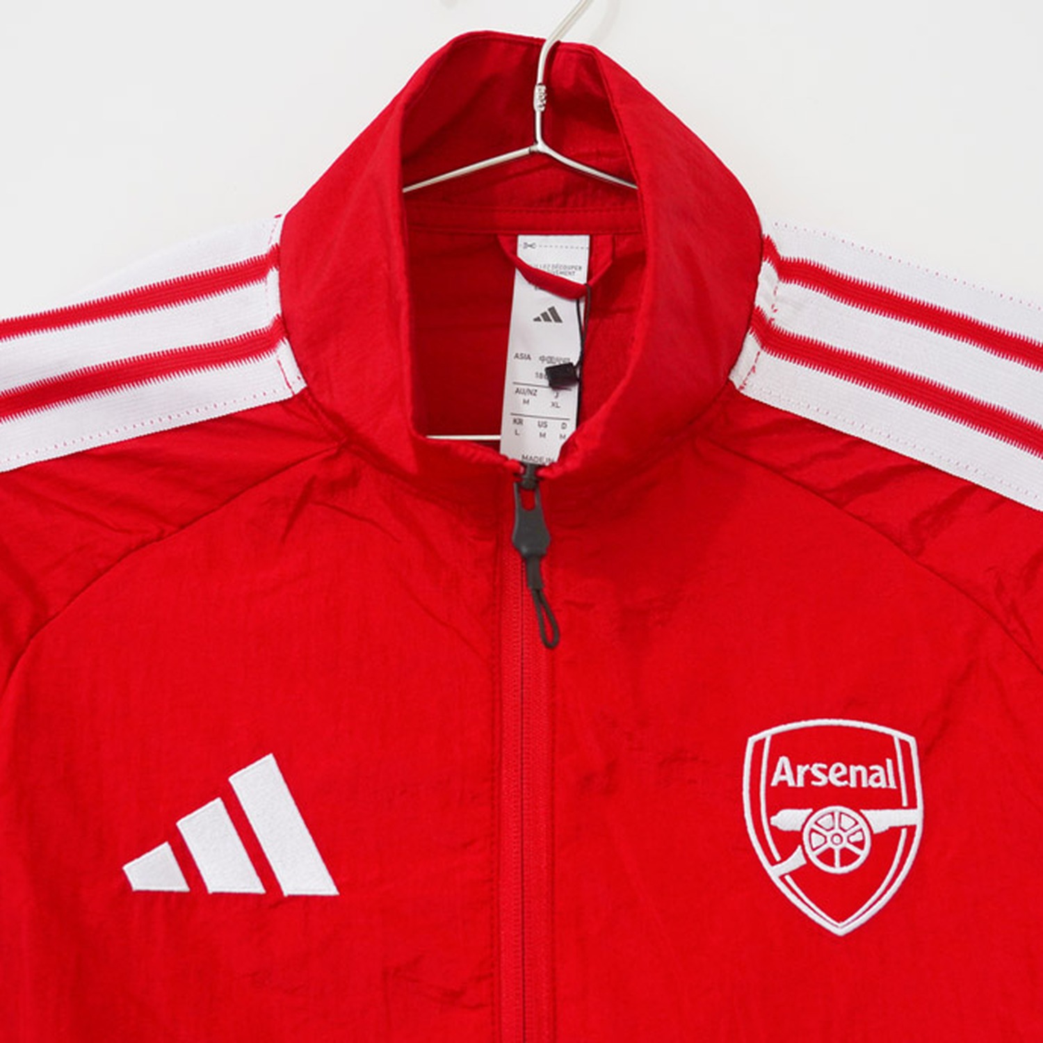 Arsenal 26-27 Home Windbreaker Jacket - Red - UnitedFutballJersey