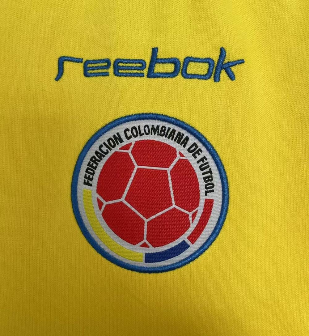 2001 Retro Colombia Home Football Shirt 1:1 Thai Quality