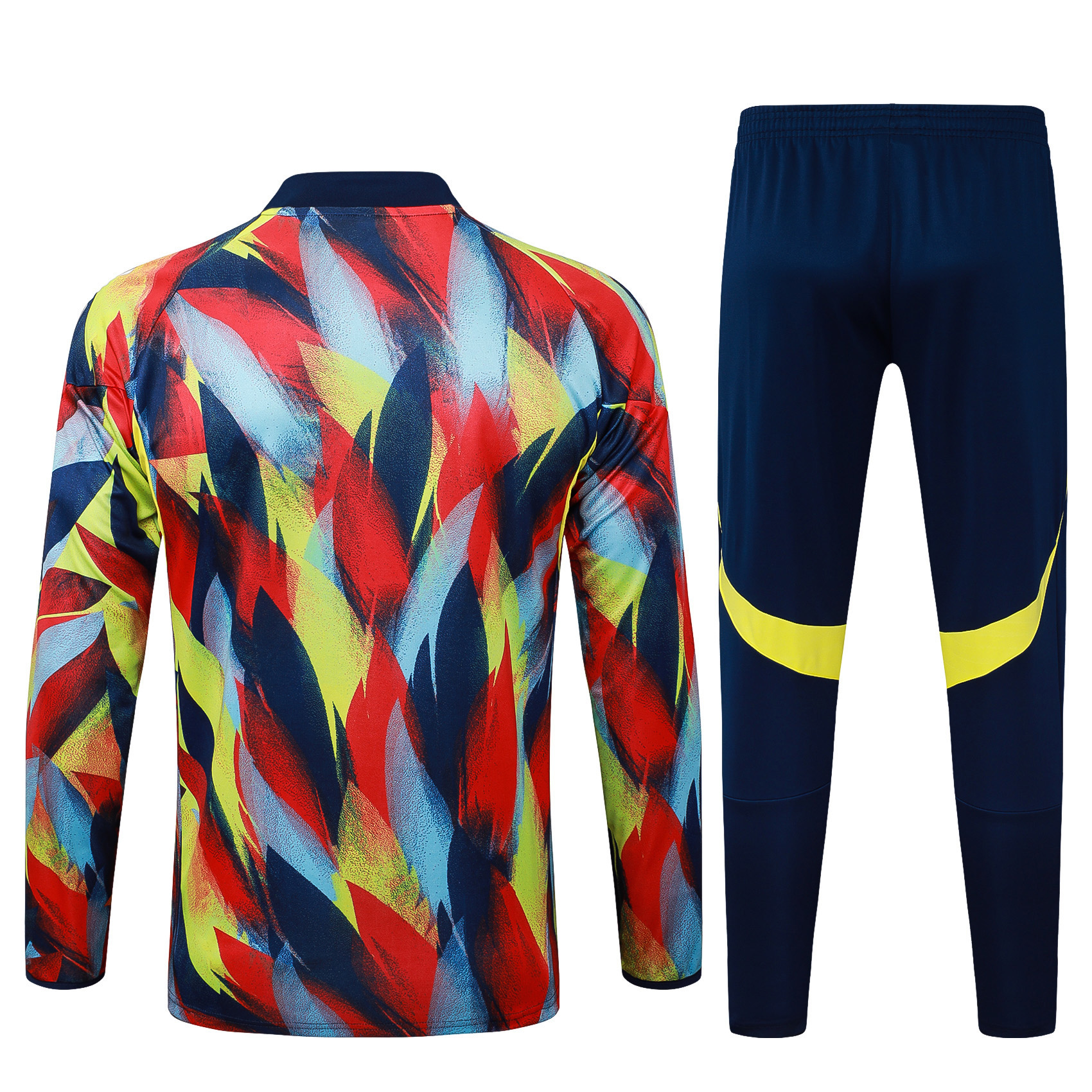 2025/2026 Arsenal Half-Pull Training Suit Color inkjet Football Shirt 1:1 Thai Quality Set