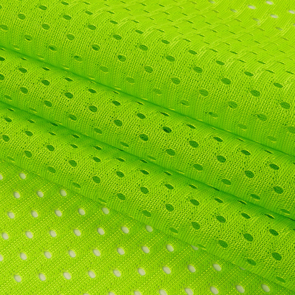 Polyester Athletic Mesh - Green Gecko - Heracles Collection - Joann Fabrics