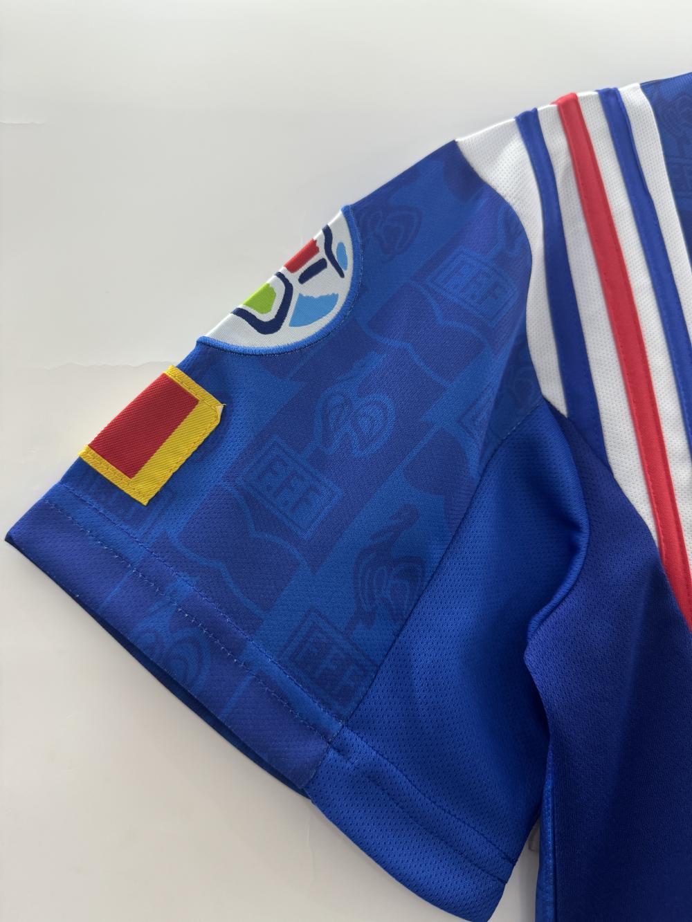 1996 Retro France Home Football Shirt 1:1 Thai Quality
