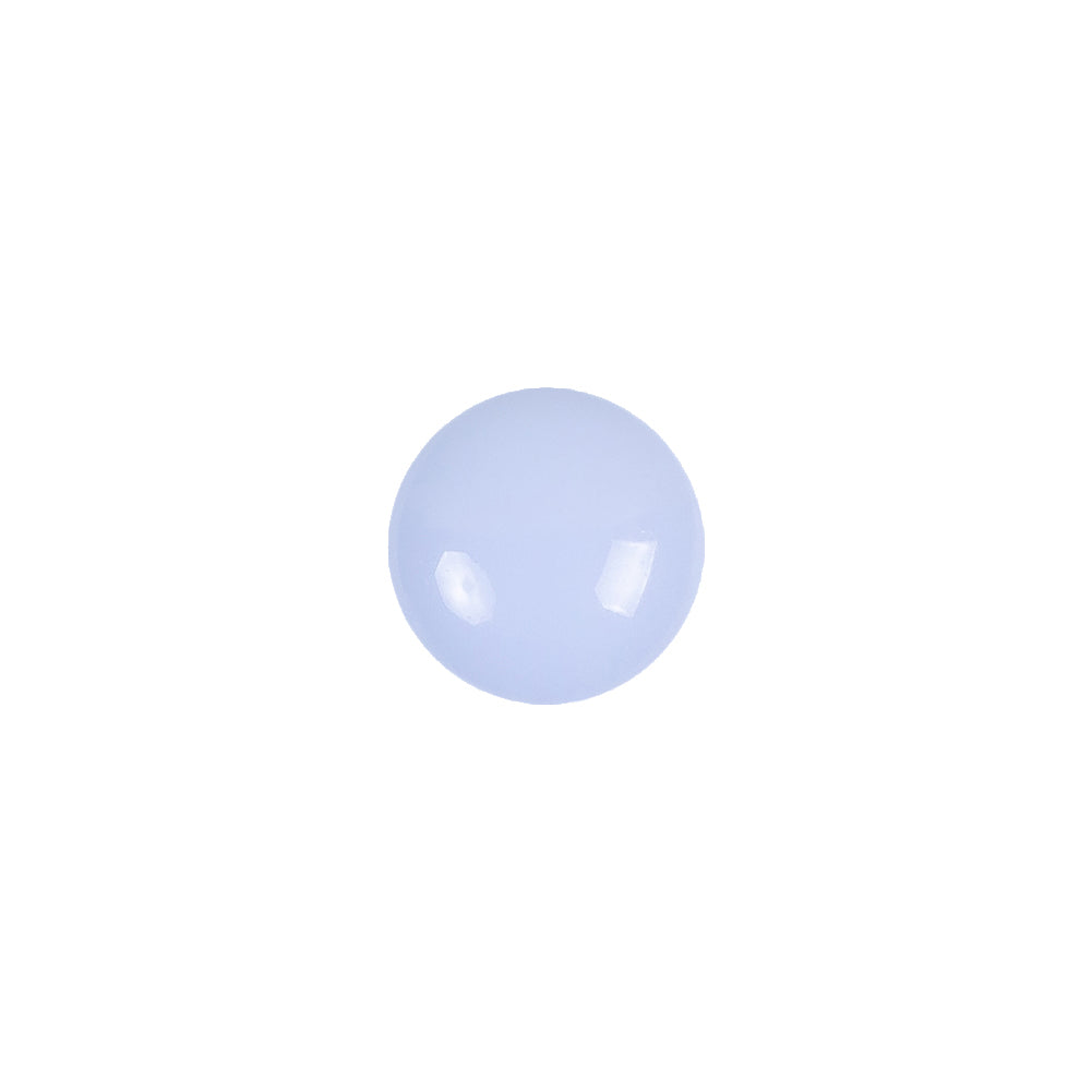 European Light Blue Self Back Glass Button - 18L/11.5mm - Joann Fabrics
