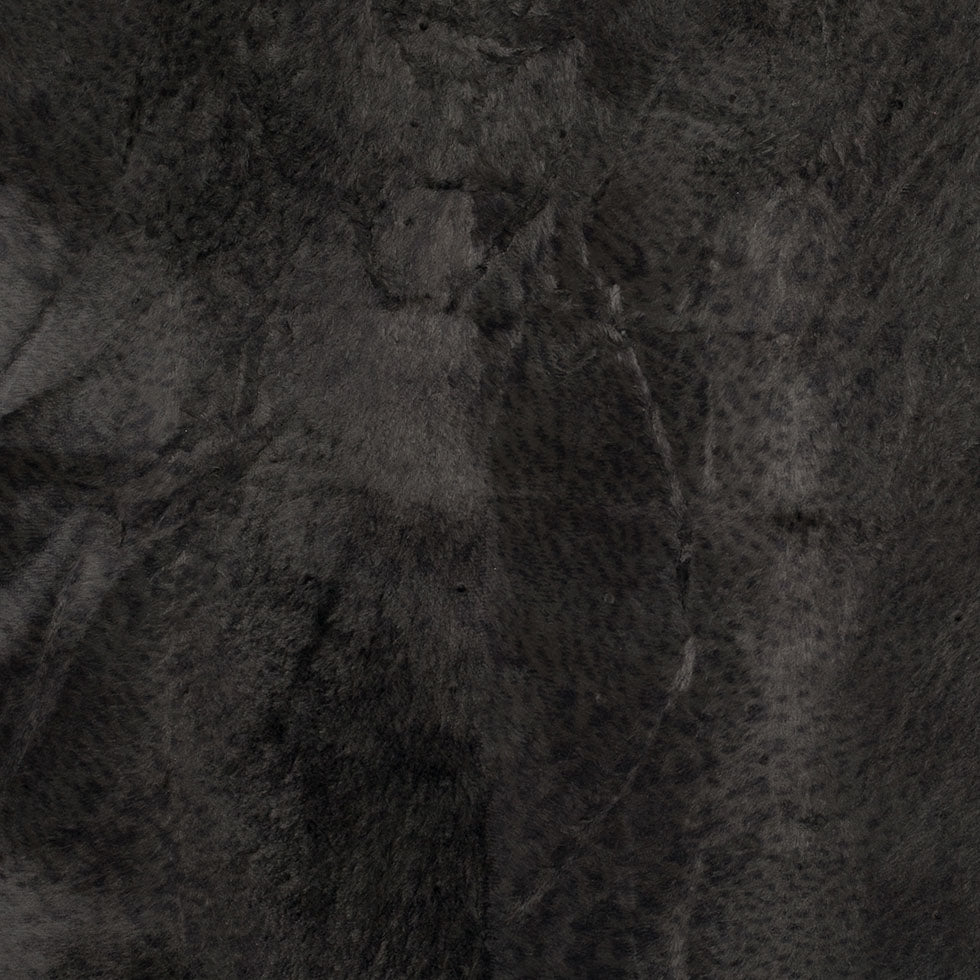 Charcoal Printed Faux Pony Hair - Joann Fabrics