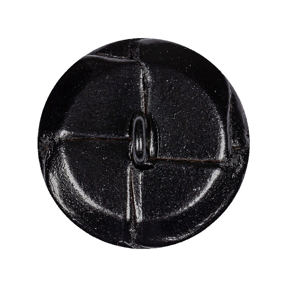 Black Leather Button - 45L/29mm - Joann Fabrics