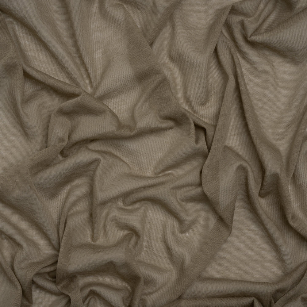 Featherweight Cotton Jersey - Vintage Khaki Gray - Designer Deadstock - Joann Fabrics