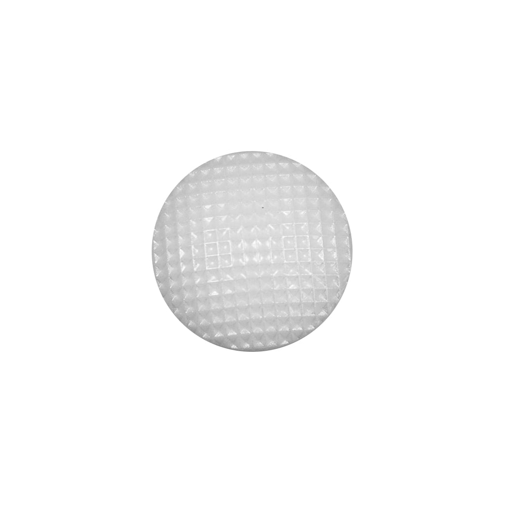 Italian White Nylon Pearl Button - 24L/15mm - Joann Fabrics