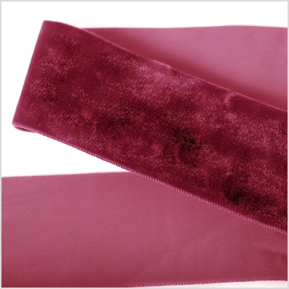 Single Faced Velvet Ribbon Made in Italy - 2