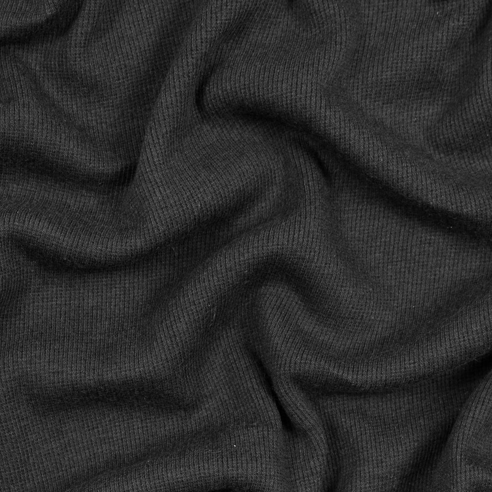 Tubular Bamboo Rib Knit - Black - Joann Fabrics