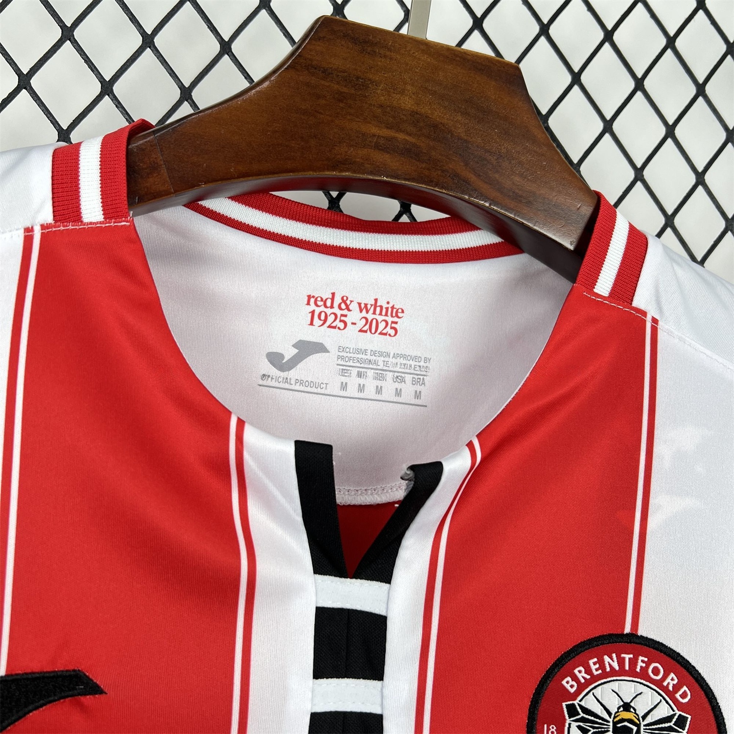 Brentford 25-26 Home Jersey - Fans Version - UnitedFutballJersey