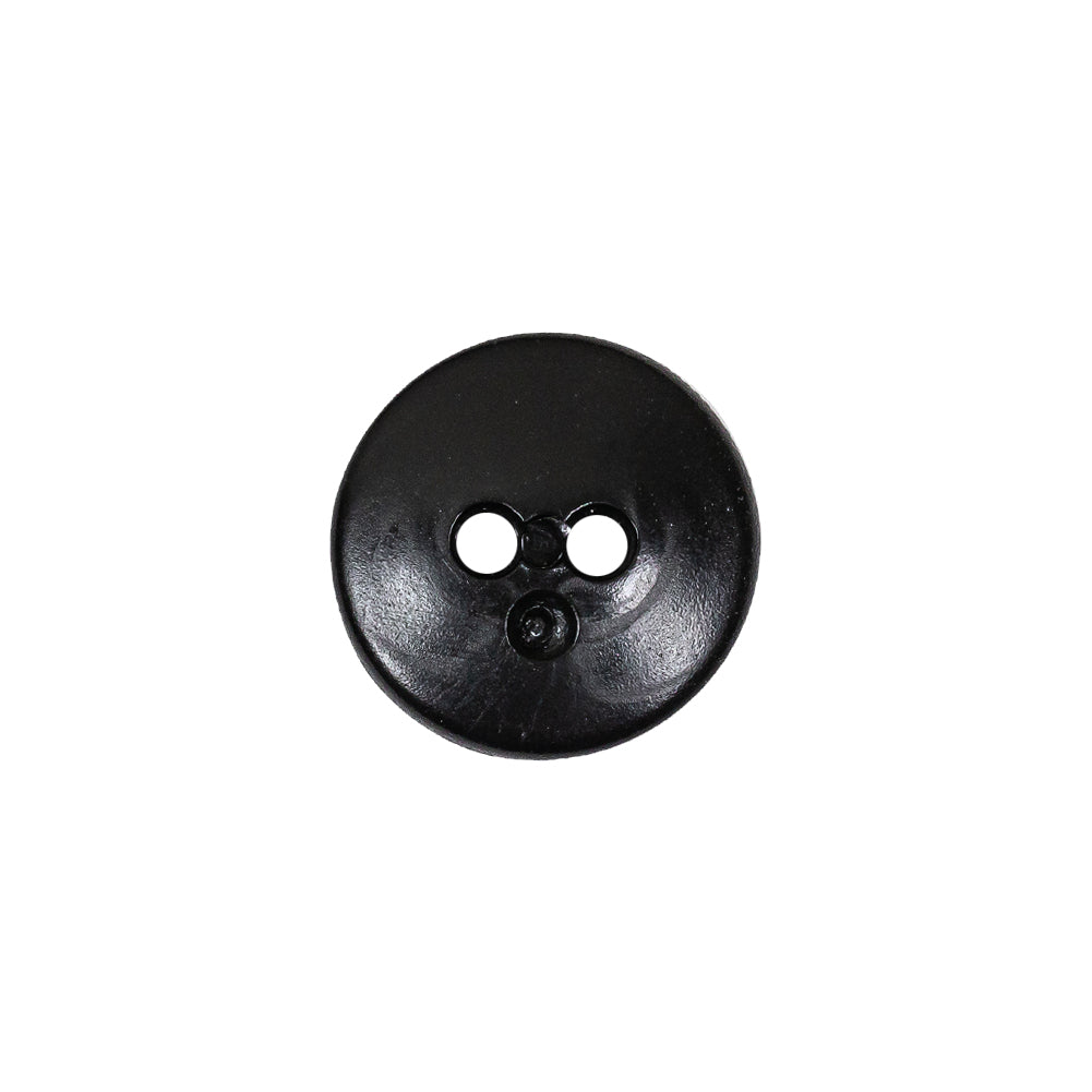 Cool Gray and Black Enamel-Look 2-Hole Plastic Dish Button - 24L/15mm - Joann Fabrics