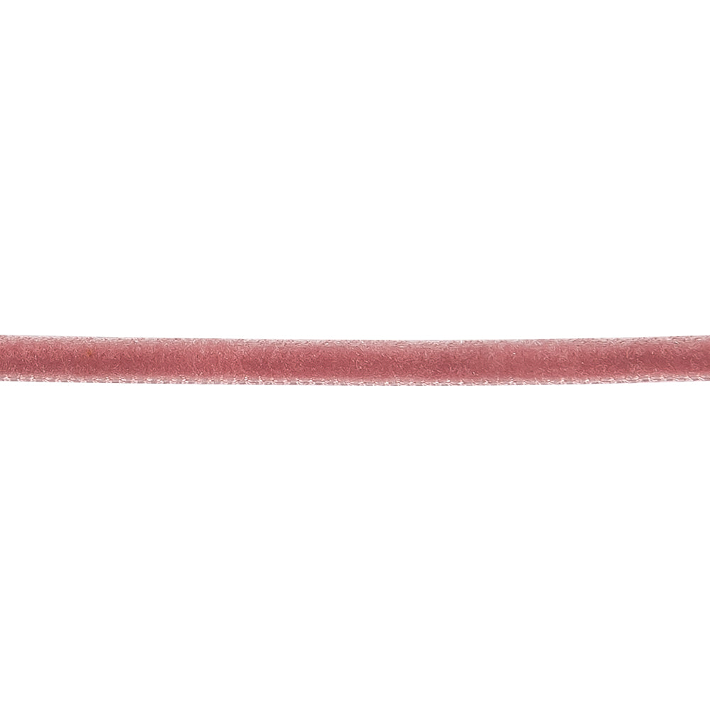 Plentiful Pink Single Face Velvet Ribbon - 0.125