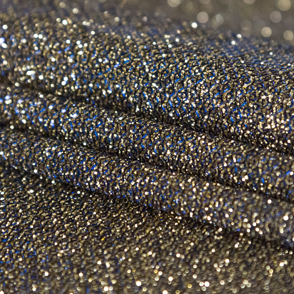Two-Tone Galaxy Lame - Blue and Gold - Andromeda Collection - Joann Fabrics