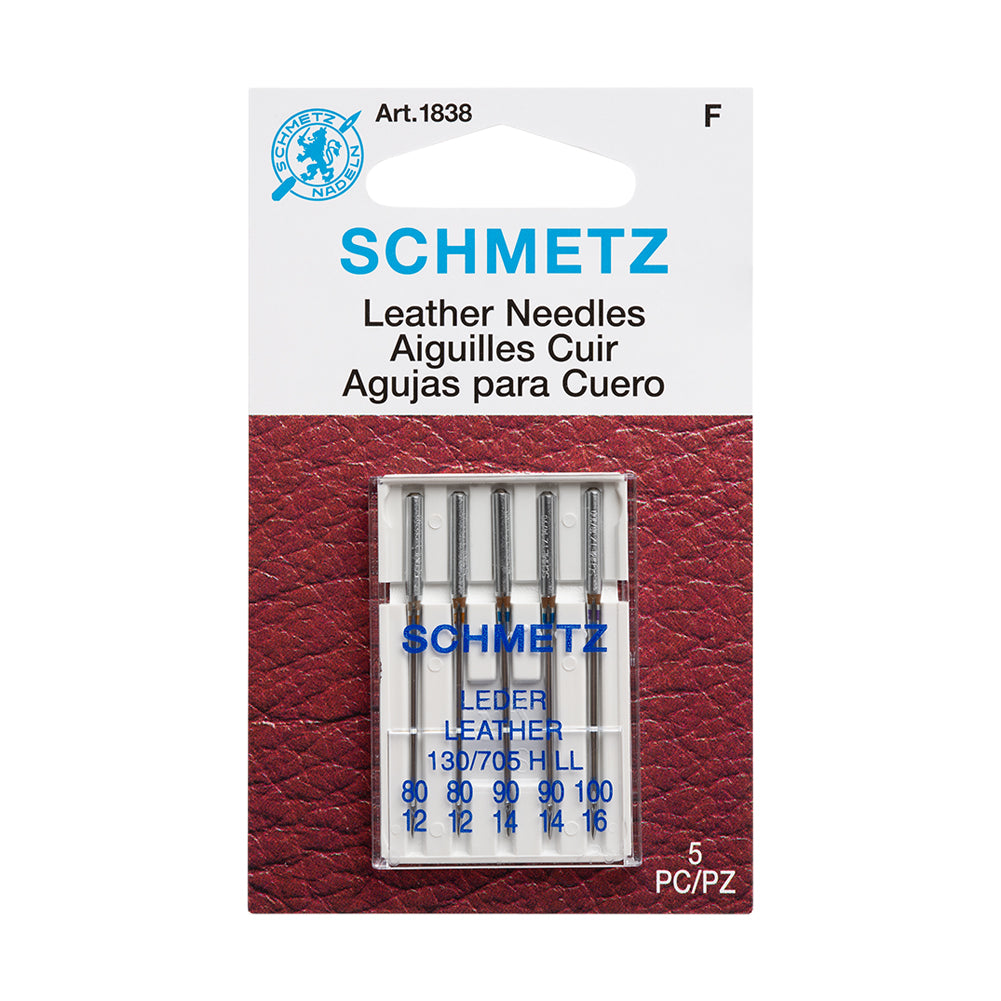 Schmetz Leather Machine Needles - Assorted Sizes - 5 ct - Joann Fabrics
