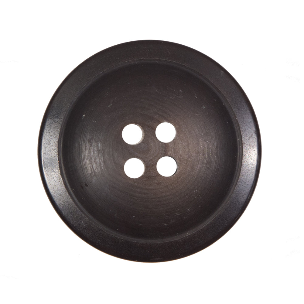 Matte Brown Plastic 4-Hole Button - 44L/28mm - Joann Fabrics