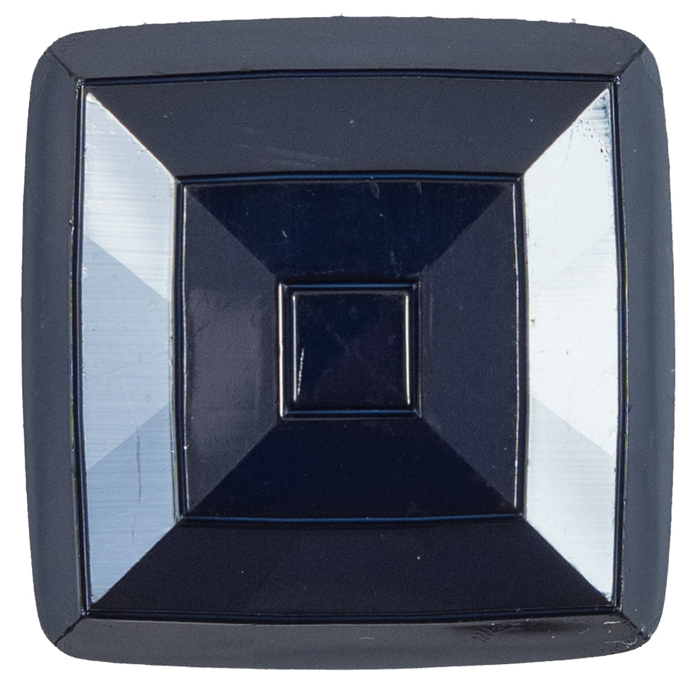 Italian Navy Square Plastic Button - 64L/40.5mm - Joann Fabrics