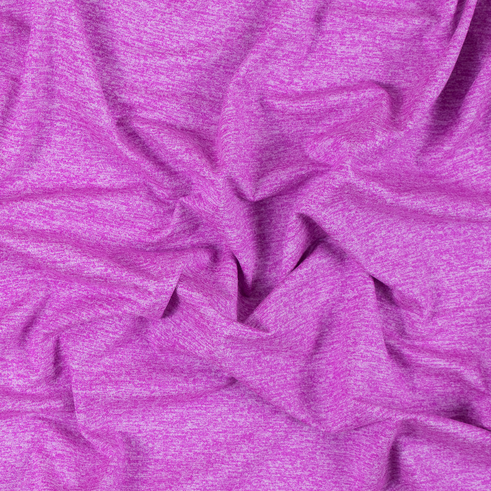 Heathered Neon Fuchsia Stretch Polyester Jersey - Joann Fabrics