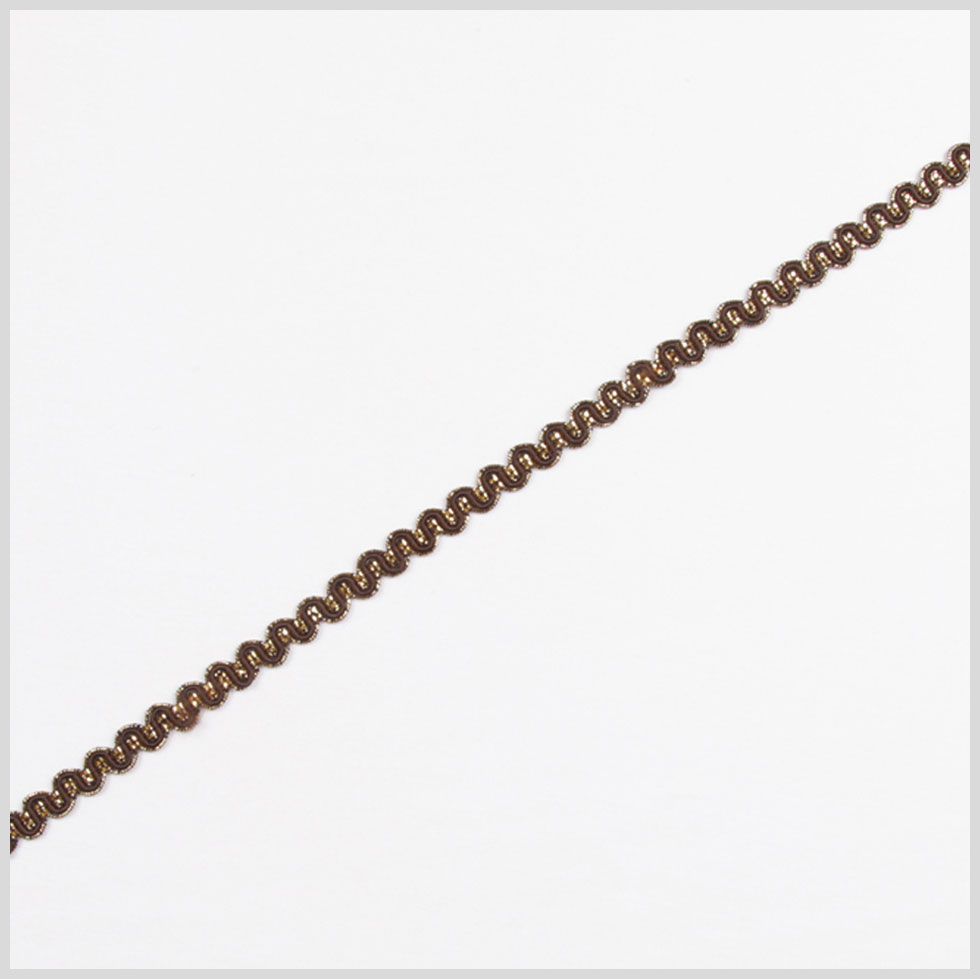Chocolate/Gold Metallic Braid - Joann Fabrics