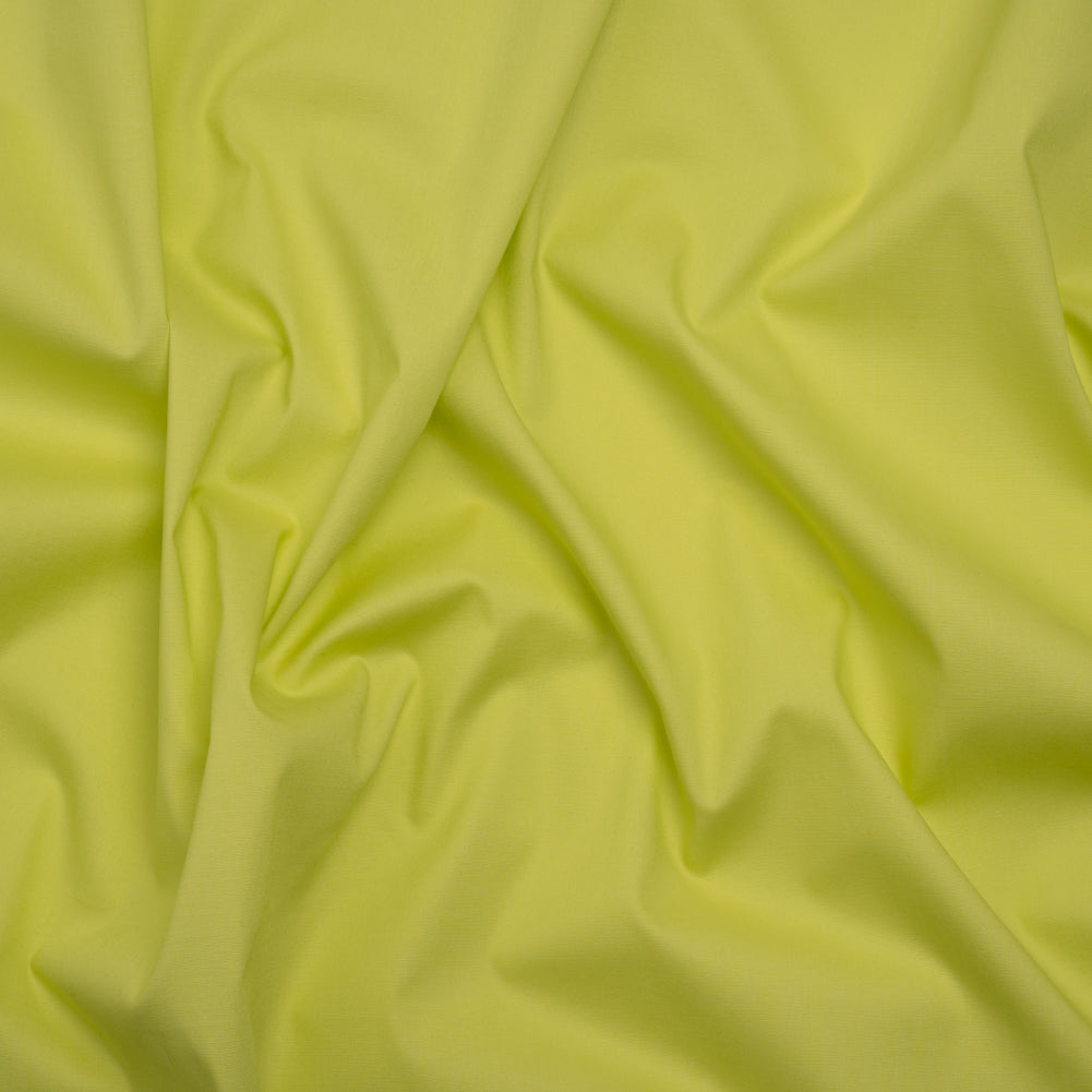 Stretch Cotton Poplin - Spring Green - Designer Deadstock - Joann Fabrics