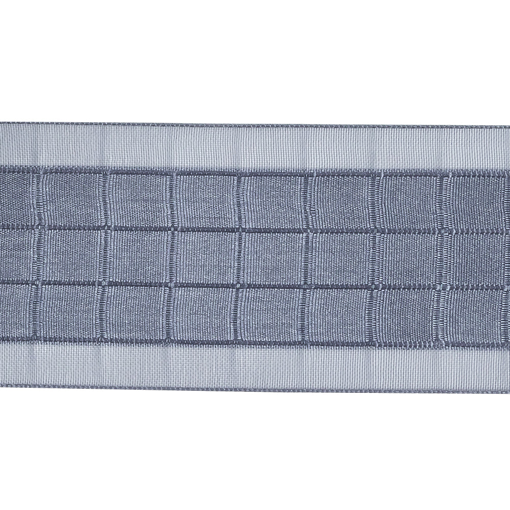 Gray Squares and Sheer Borders Ribbon - 36mm - Joann Fabrics
