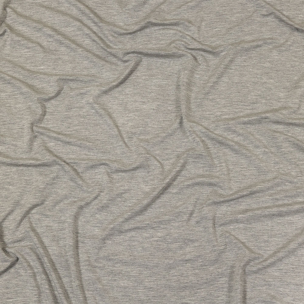 Ultra-Soft Rayon Jersey - Heathered Gray - Cyrus Collection - Joann Fabrics
