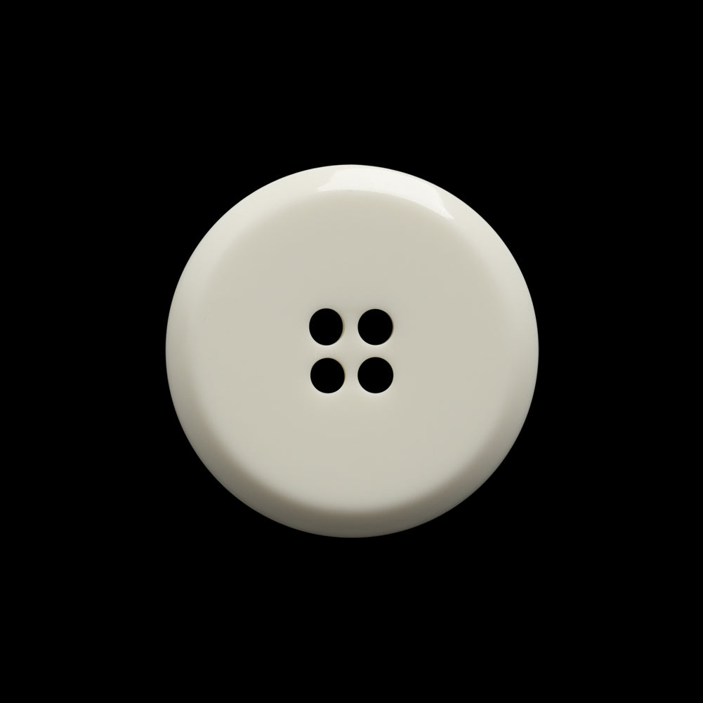 Off White Raised Center and Rim Plastic 4-Hole Button - 36L/23mm - Joann Fabrics