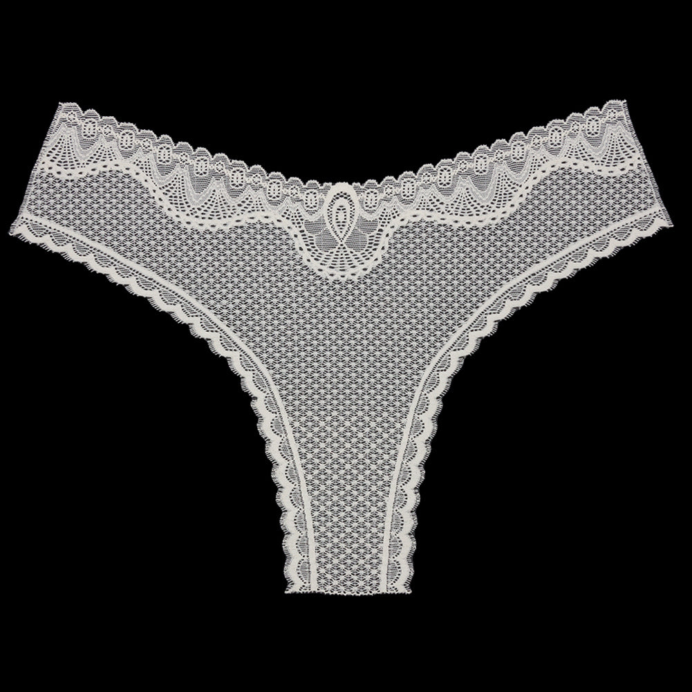 Ivory Stretch Lace Panty Trim Panel - 10.25