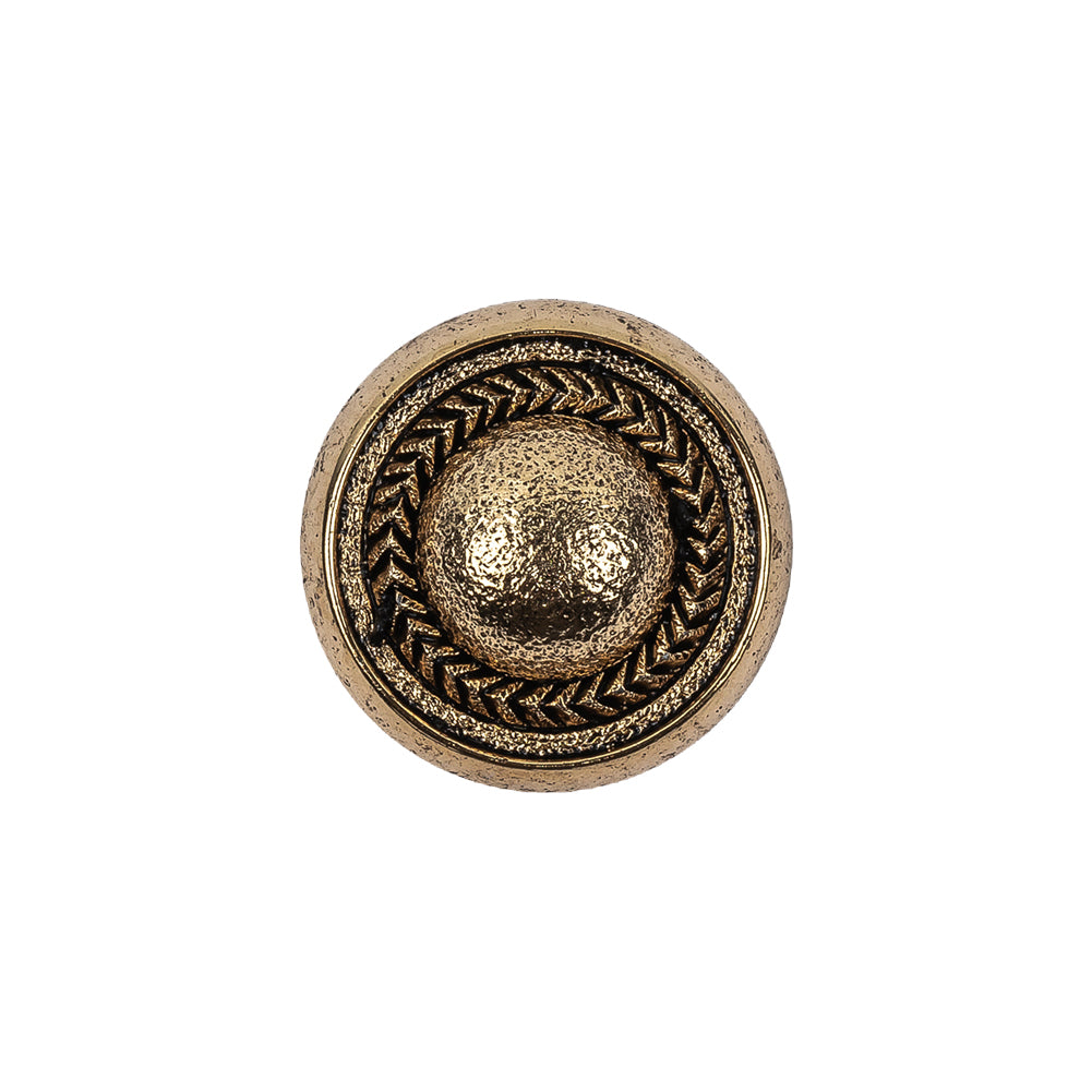 Italian Gold Plated Faux Chain Shank Back Button - 30L/19mm - Joann Fabrics