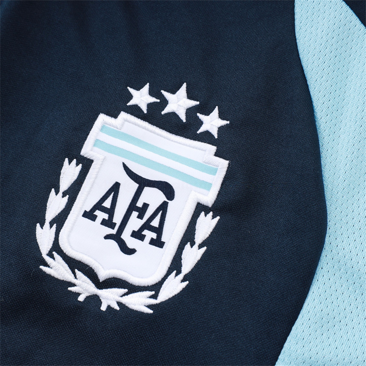 Argentina 25-26 Windbreaker Training Set - Dark Blue Top and Pants - UnitedFutballJersey