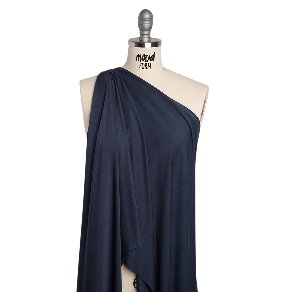 Stretch Bamboo Jersey - Navy - Willow Collection - Joann Fabrics