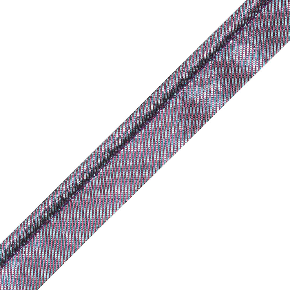Italian Purple Metallic Piping with Lip - 0.625