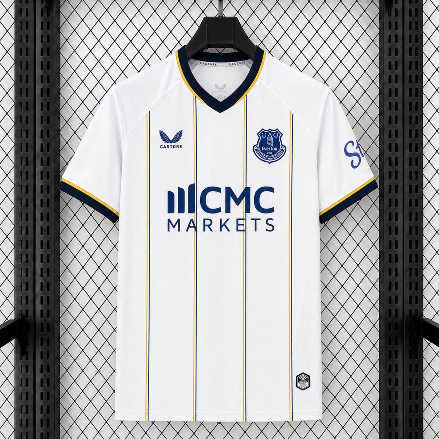 Everton 26-27 Away White Jersey - Fans Version - UnitedFutballJersey
