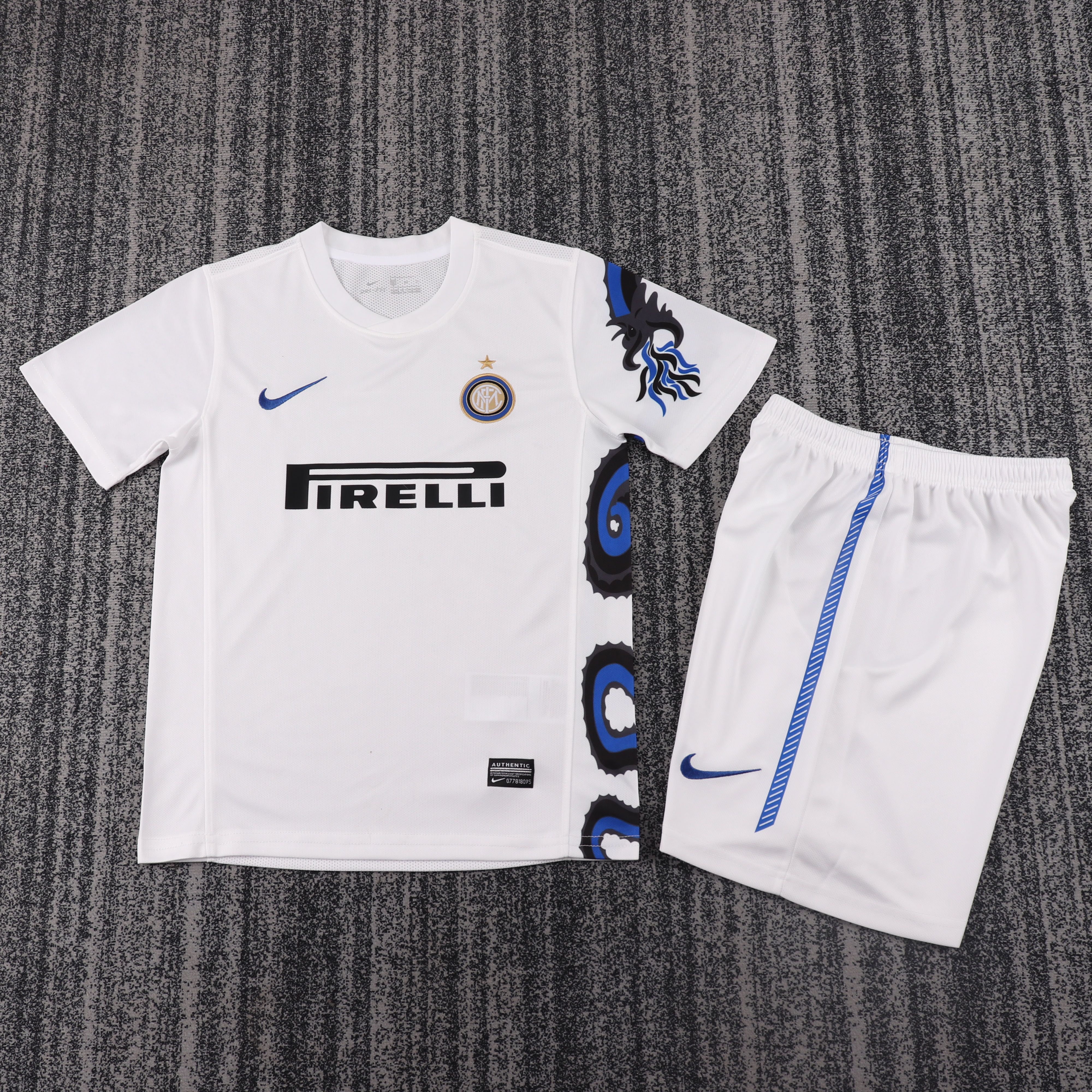 2009-2010 Retro Inter Milan Away Football Jersey 1:1 Thai Quality Kids Size