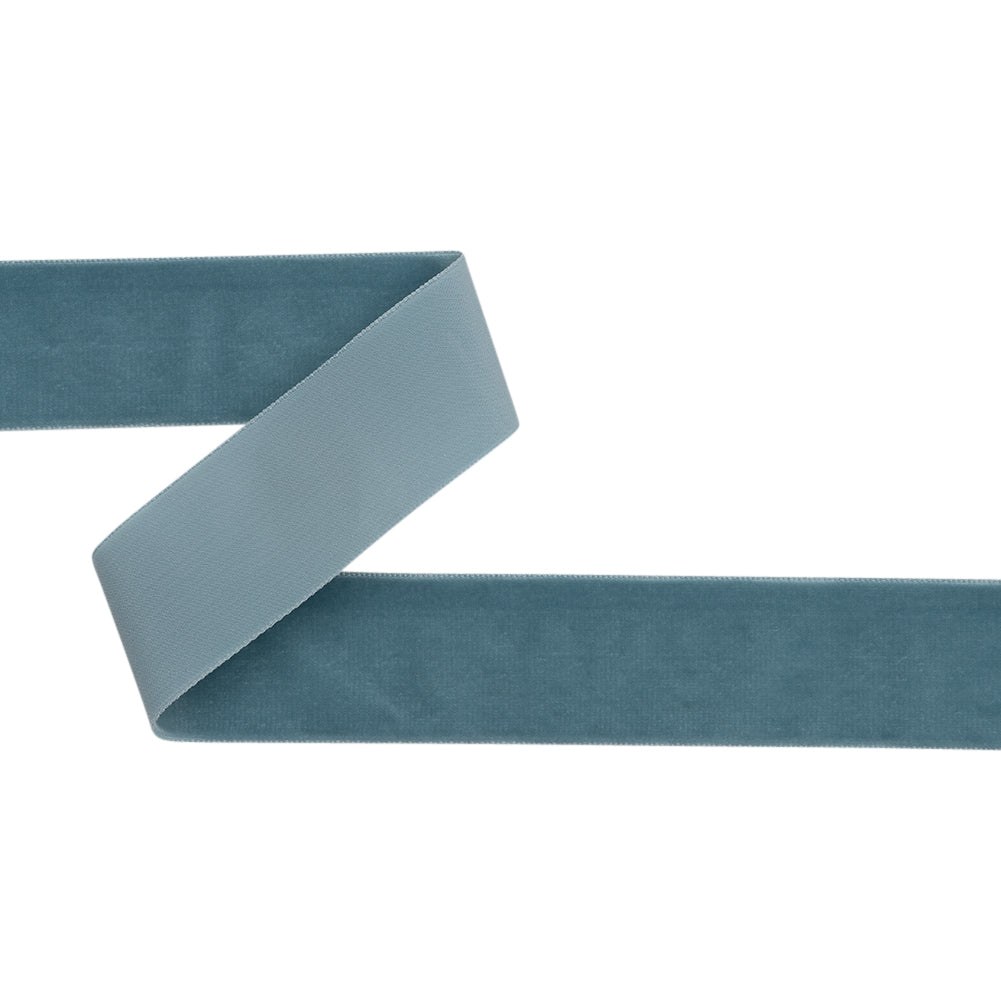 Single Faced Velvet Ribbon Made in Italy - 1.5