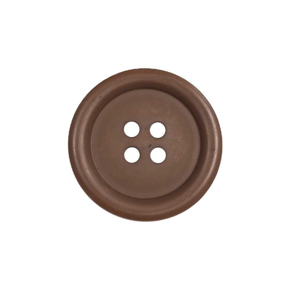 Sepia Ceramic-Look 4-Hole Plastic Button - 36L/23mm - Joann Fabrics