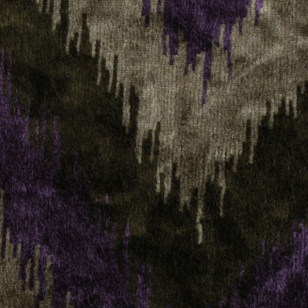 Purple Ikat Velvet - Joann Fabrics