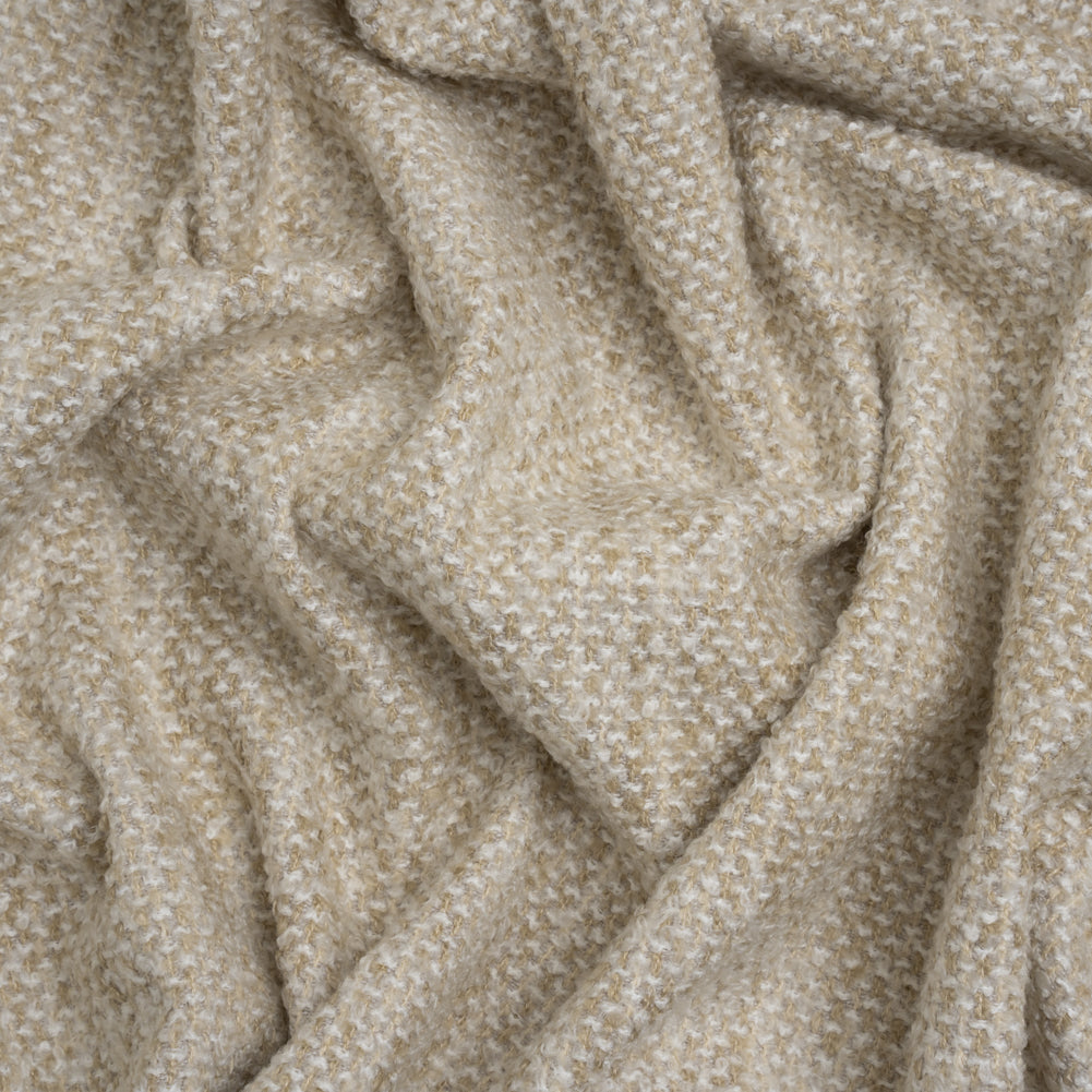 Tweed Upholstery Boucle with Latex Backing - Cream - Algrove Collection - Joann Fabrics
